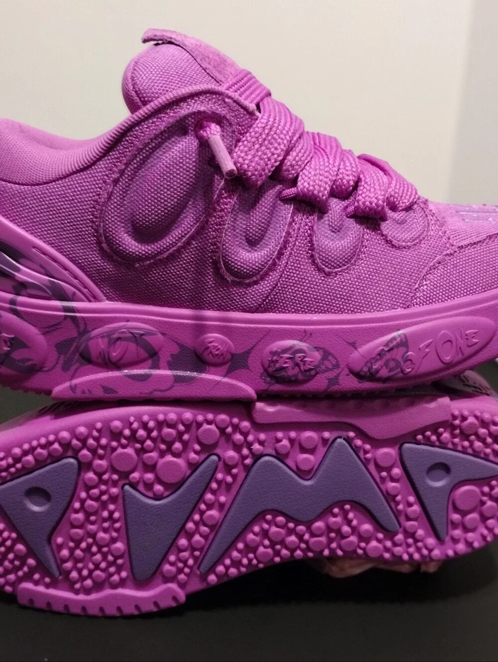 Puma LaMelo Ball LaFrance' Size 9 Butterfly Purple Sneakers
